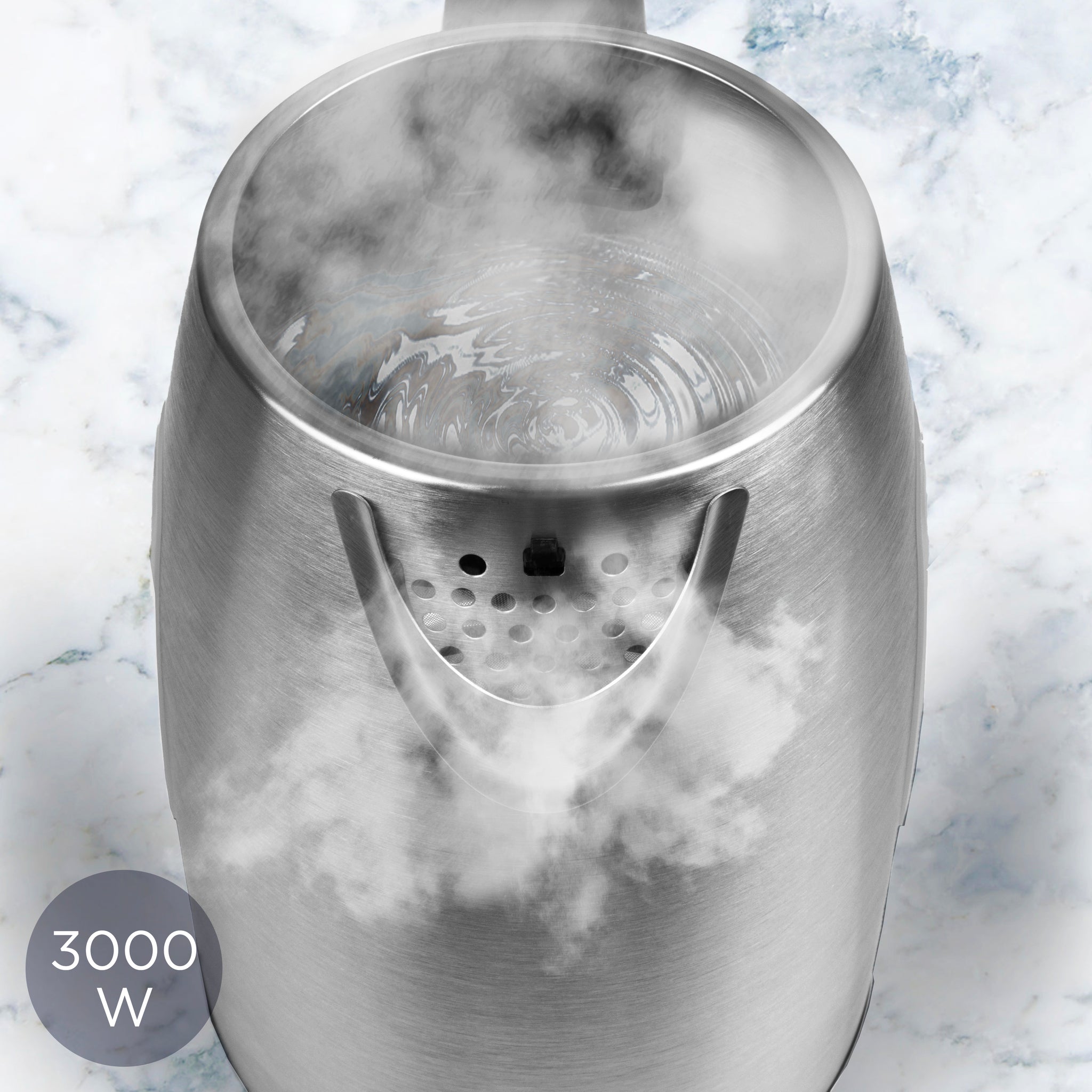 Duronic EK43 stainless steel kettle with temperature control and a removable filter for easy cleaning, enhanced water quality and better-tasting drinks every time