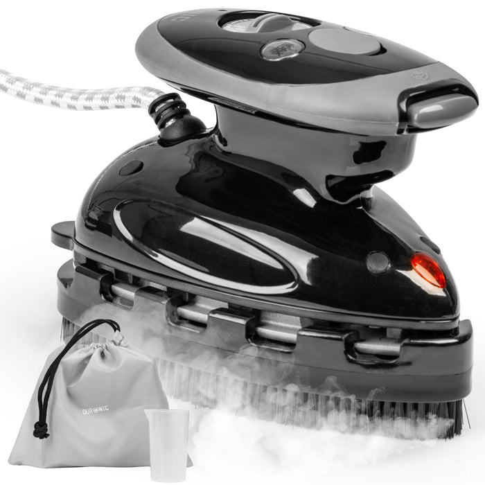 black travel iron