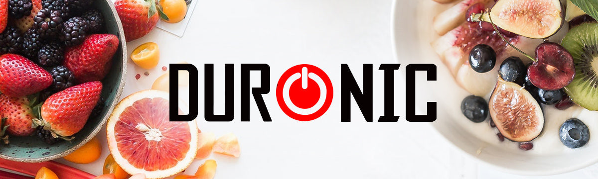 Ingredients for delicious yoghurt shown to be used with the Duronic electric yoghurt maker for fresh, creamy yoghurt for breakfast, dessert