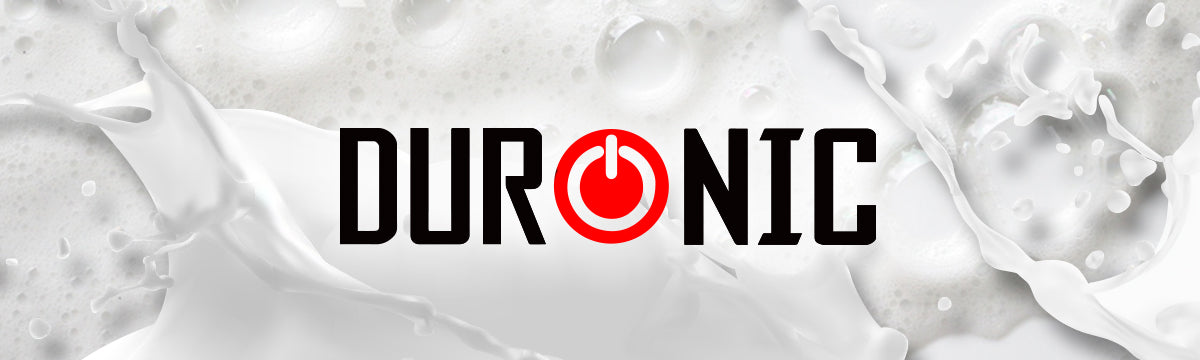 Image depicting milk to be frothed using a Duronic electric milk frother, for hot chocolate, cappuccino, coffee, and more