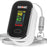 Duronic Finger Pulse Oximeter OX02 Blood Oxygen Saturation & Pulse Rate Monitor CE Certified SpO2 Fingertip Monitor for Home Use Portable Latex Free Oximeters with Digital Display & Lanyard