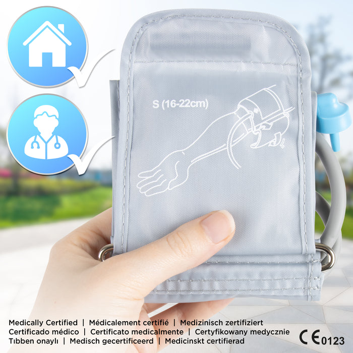 Duronic Replacement Blood Pressure Monitor KIDS CUFF Paediatric Blood Pressure Cuff 16-22cm Spare Kids BP Monitor Cuffs for Children Small Adults Teens Arms Health Monitoring