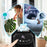 Duronic FN72 BK Tower Fan with Remote Control, 60W Bladeless Cooling Fan, 3 Speed Settings, 70° Oscillation, 12H Timer for Home Office, Bedroom & Kitchen