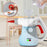 Duronic SC32 WE Handheld Steam Cleaner with 14 Accessories, 1050W Multi-Surface Steamer & Window Cleaner for Kitchen Oven, Bathroom Tile Grout & Car Upholstery, Chemical-Free with UK Plug White
