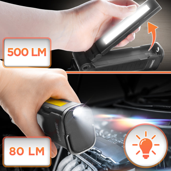 Duronic CT51 Emergency Car Tool, Multifunctional Seatbelt Cutter with Pin Hammer, Car Escape Tool with Window Breaker, SOS Alarm and Magnetic Flashlight with USB-C Charging for Cars, Vans & Truck