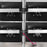 Duronic Computer Monitor Arms showing four displays mounted on a 360-degree rotating pole.