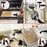 Duronic SC32 BK Handheld Steam Cleaner with 14 Accessories, 1050W Multi-Surface Steamer & Window Cleaner for Kitchen Oven, Bathroom Tile Grout & Car Upholstery, Chemical-Free with UK Plug Black