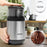 (INCLUDES 2 CUPS) Duronic CG355 Electric Coffee Grinder, 220ml Spice Mill, Stainless Steel, Fast One-Touch Grinding with Separate Dry and Wet cups for Coffee, Spices, Nuts, Seeds, Pastes and Sauces, 150W