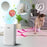 Duronic DH121 Dehumidifier 12L Air Dehumidifier for Dust Allergies Asthma & Damp Mould 300W Quiet Home Dehumidifiers with 2.1L Tank, Child Lock, Timer & Clothes Drying for Utility Bedrooms & Offices