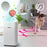 Duronic DH201 Dehumidifier 20L Air Dehumidifier for Dust Allergies Asthma & Damp Mould 440W Quiet Home Dehumidifiers with 5.1L Tank, Child Lock, Timer & Clothes Drying for Utility Bedrooms & Offices