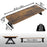 Duronic Monitor Stand Riser DM06-2 AO, Laptop / Screen Stand for Desktop, Support Shelf for a PC Computer Monitor, 10kg Capacity, 63cm x 30cm - Antique Oak Wood Effect