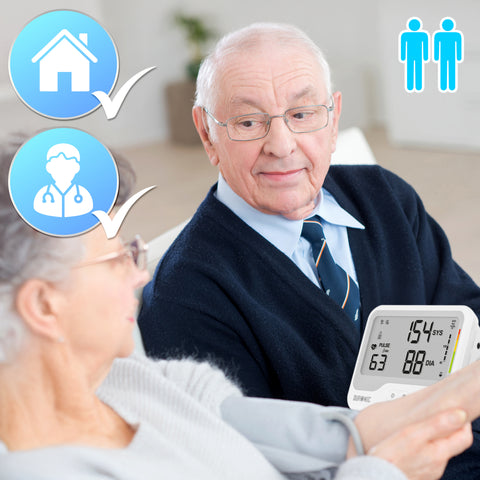 Duronic Blood Pressure Monitors BPM125 CE Approved Blood Pressure Machine Automatic BP Machine Certified Medical Device with 2 x 99 Records Upper Arm BP Monitor Cuff 22cm-32cm for Home Use