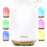 Duronic Essential Oil Diffuser AD11, 100ml Electric Aroma Diffuser Compact Ultrasonic Aromatherapy Diffusers for Home Office Bedroom Spa with 7 LED Lights Oil Scented Humidifier for Relaxation Sleep