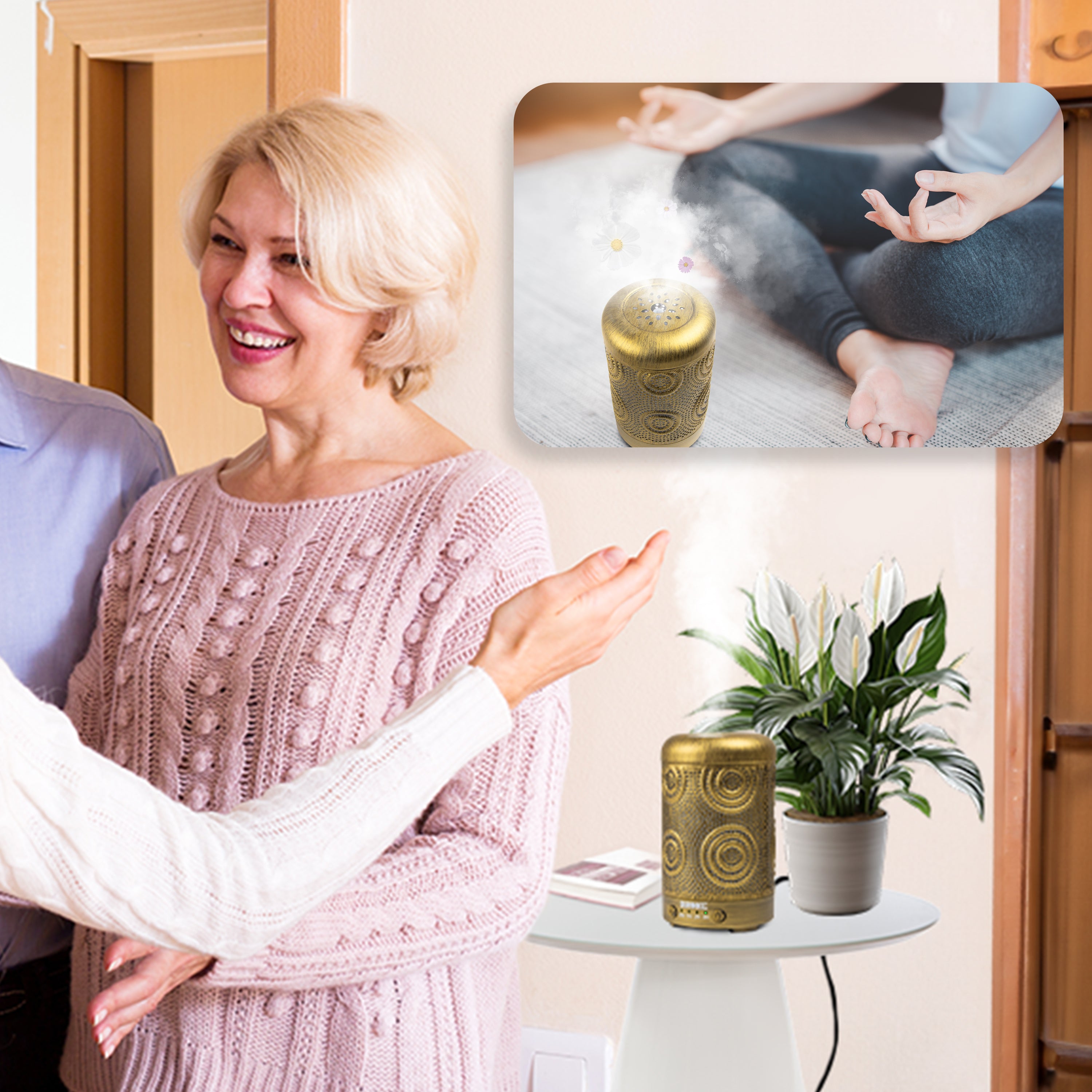 Duronic Aromatherapy Diffuse in a home settings