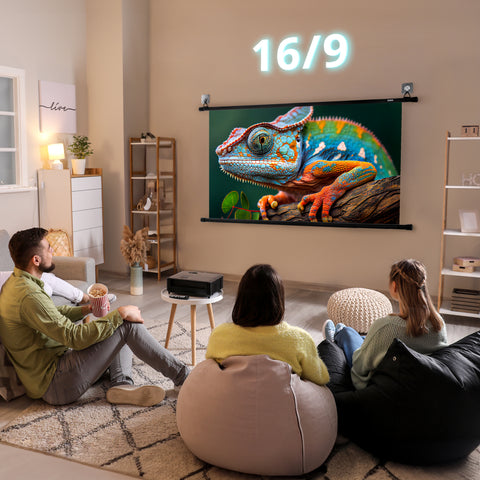 Duronic Bar Projector Screen  used in watching