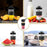 Duronic Blender Spare Bottle with collage showcasing a versatile portable blender bottle
