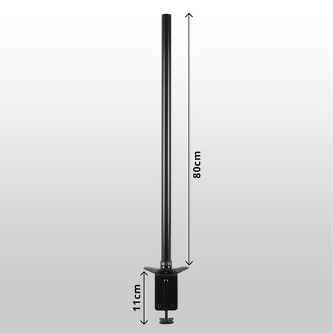 Duronic DM45 DM55 80cm Pole BLACK with dimension