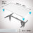 Duronic Desk Top with the product dimension