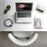 Duronic Desktop view showing a minimalist white workspace