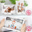 Duronic Digital Photo Frame shown in both landscape and portrait orientations on a desk