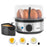 Duronic EB50 electric egg boiler with omelette tray for 7 eggs to cook breakfast meals  