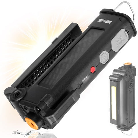 Duronic Emergency Car Tool with an emergency SOS light and glass breaker.
