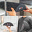 Duronic Ergonomic Footrest wtih a collage showing a person holding and demonstrating the portable footrest