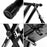 Duronic Keyboard Stand showing details of a black X-style keyboard stand with security straps.