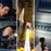 Duronic LED Torch shown in use for car repairs, outdoor hiking, and checking fuse boxes.