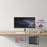 Duronic Monitor Arm Single supporting 13 to 32 inch screens, 10kg weight capacity, and VESA compatibility.