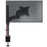 Duronic Monitor Arm Stand with adjustable arm and clamp, supporting an attached display screen.