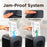 Duronic PS410 automatic paper shredding machine with jam-proof system by using auto start and manual reverse