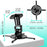 Duronic Projector Mount Stand showing product dimensions in centimeters and inches.