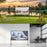 Duronic Projector Screen with outdoor and indoor settings