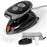 Duronic SI2 BK black travel iron with attachments for clothes quilting crafting