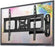 Duronic TV Bracket attached to a flat-screen television