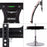 Duronic TV Stand Four-panel display of a Duronic floor-standing TV mount featuring a built-in spirit level
