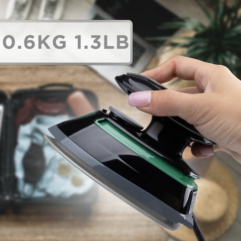 Duronic Travel Iron with product weight