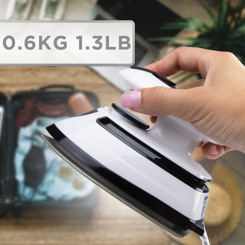 Duronic Travel Iron with product weight 