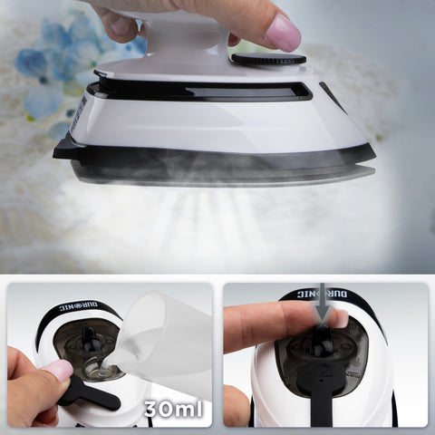 Duronic Travel Iron with water inlet