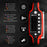 Duronic Wind Up Solar Powered Flashlight Radio Apex showing solar power, wind up charging, radio, and LED flashlight functions.