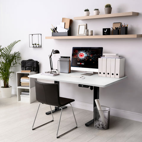 Duronic desk top styled in an office setting