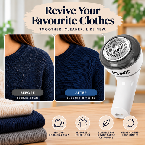Lint_removed_from_winter_clothing_using_the_Duronic_FS16USB_debobbler