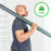Duronic Floor Green Screen Backdrop TPS13 GN Projector Screens with Tripod Stand, Portable Foldable Crease-Free Projection Display Viewing Sheet Backgrounds for Projectors Home Office Videos Artists