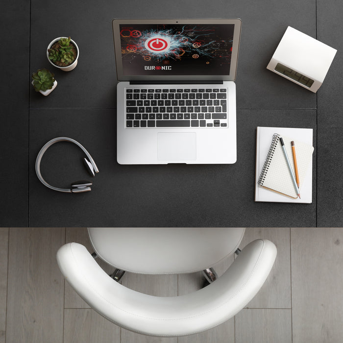 Duronic Desk Top TT140 BK – DESKTOP ONLY - Standing Desk Table Surface Only, Desktop TM51 and TM61 Height Adjustable Desk Frames – Black