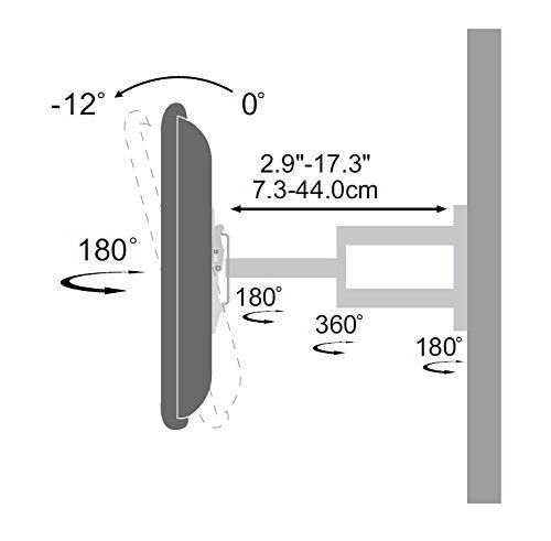 Duronic TVB109S TV Bracket, Wall Mount for 23-55