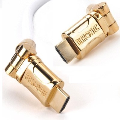 Duronic HDMI Cable featuring a 360-degree swivel design for flexible connectivity in tight spaces.