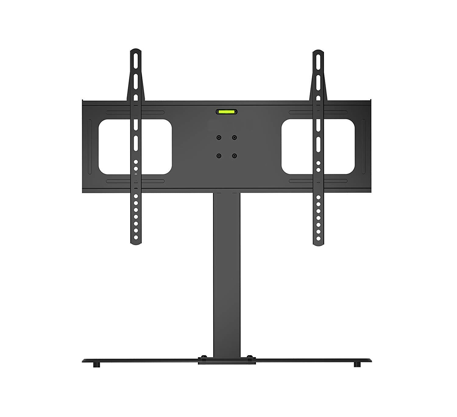 Duronic TV Stand for Desk TVS2D2 Table 30-65 inch TV | VESA 200 400 600| Suitable for Desktop - Television of size 30 32 40 43 50 55 60 65 inch | 50kg capacity