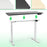 Duronic Sit Stand Desk Frame TM12 WE | Electric Standing Office Table | Frame ONLY | Height Adjustable 71-116cm | Ergonomic Workstation | WHITE | Memory Function | Single Motor / 2 Stage
