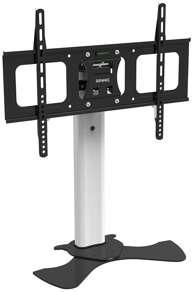 Duronic TV Wall Mount Stand TVS1D1 Tabletop | Standing Mount for 37”-65” Flat Screen Television | Tilting -10°/+5° | VESA Up to 600x400 | Strong Heavy Duty | Max. 68kg Capacity